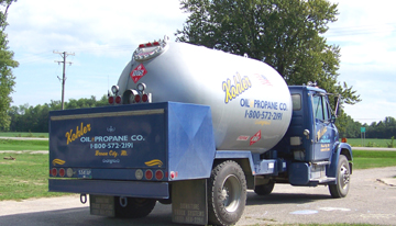 Kohler Propane Truck